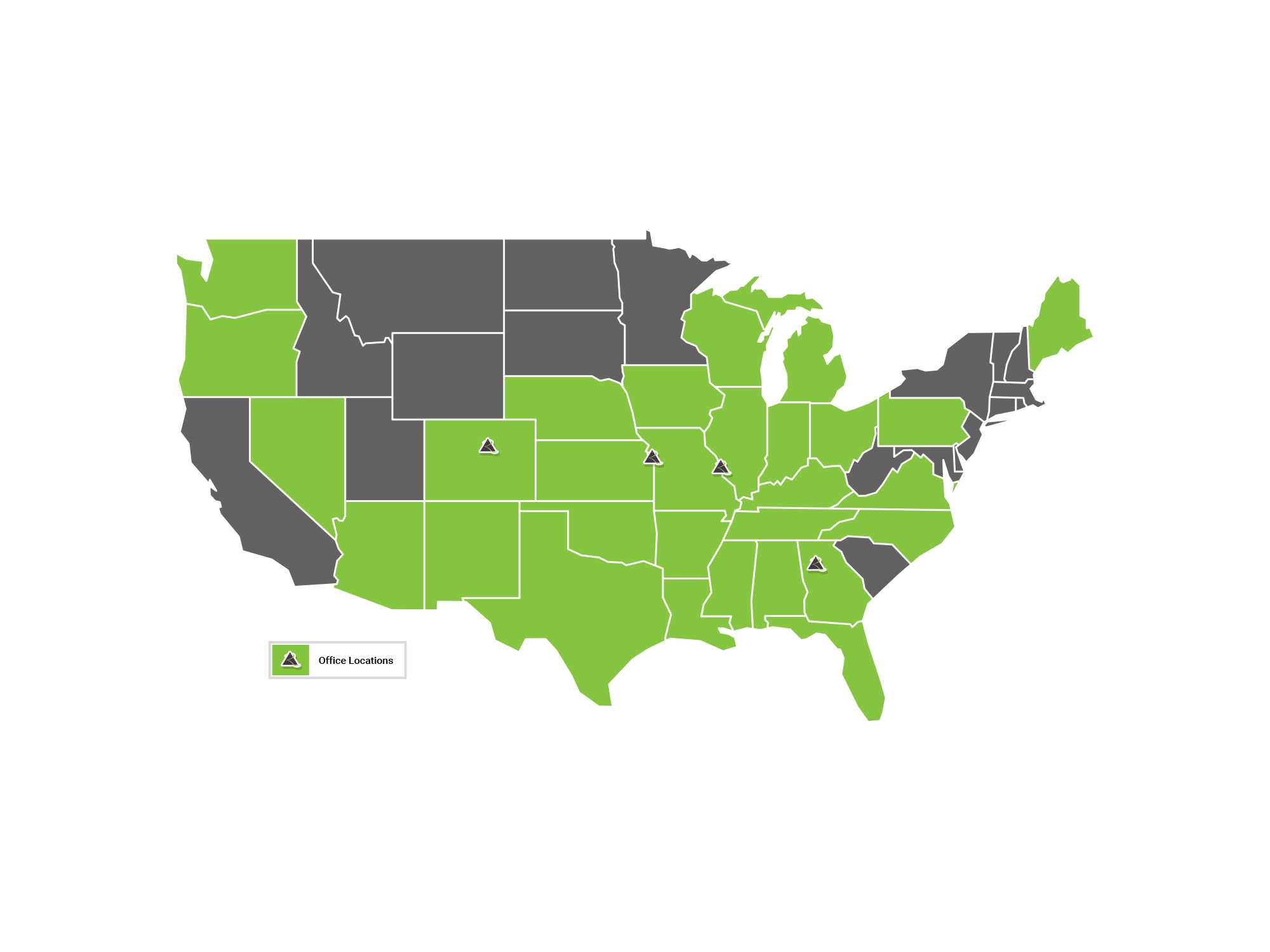 Rosemann is Active in 29 States